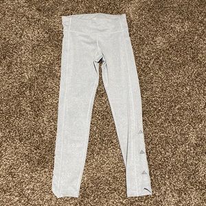 Athleta Girl leggings size L/12. Light gray.